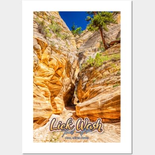 Lick Wash Trail Hike Posters and Art